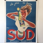 SUD by Bellenger Original Vintage Poster