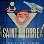 St Yorre Bassin Sin De Vichy Original Vintage Poster