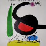 Antique vintage posters from MIRO Joan ( 1893 - 1983 )