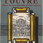 Les Amis du Louvre by Paul Colin Original Vintage Poster