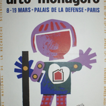 ARTS MÉNAGERS Palais De La Defence Original Vintage Poster