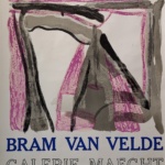 Bram Van Velde Galerie Maeght Original Vintage Poster