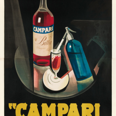 Campari L'aperitif Nizzoli 1927 Original Vintage Poster