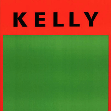 Ellsworth Kelly Orange et vert Original Vintage Poster