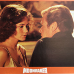 Original Vintage Poster for Moonraker James Bond Film with Roger Moore