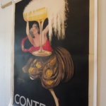 Contratto Cappiello Oversize Original Vintage Poster