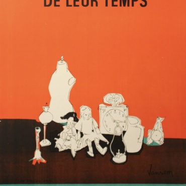 Les Peintres Temoins de Leur Temps Original Vintage Poster