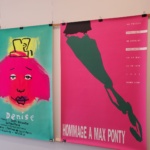 Hommage a Max Ponty (Pink) Original Vintage Poster