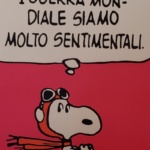 Noi Piloti Snoopy Original Vintage Poster