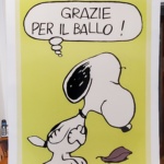 Grazie Per Il Ballo Snoopy Original Vintage Poster