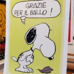 Grazie Per Il Ballo Snoopy Original Vintage Poster