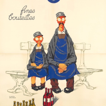 Nicolas et Glou-Glou original vintage poster