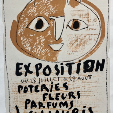 Exposition Poteries Fleurs Parfums (no. 3) Original Vintage Poster