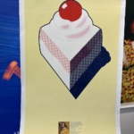 Prisunic Gateau original vintage poster