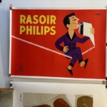 RASOIR PHILIPS H. Morvan Original Vintage Poster