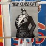 High class cat Bk Liban original vintage poster