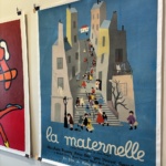 Peynet La Maternelle Original Vintage Poster