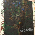 Riopelle Galerie Maeght Teheran Original Vintage Poster