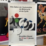 Salon de l'Automobile du Motocycle et du Cycle Original Vintage Poster