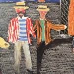 David Hockney "The Parade Outdoors"