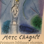 Marc Chagall Musee National Message Biblique Original Vintage Poster