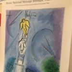 Marc Chagall Musee National Message Biblique Original Vintage Poster