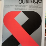 Jean Widmer 'Outillage' Original Vintage Poster