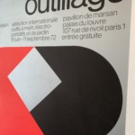 Jean Widmer 'Outillage' Original Vintage Poster