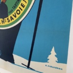 Neige de Savoie Original Vintage Poster