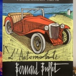 Bernard Buffet 'L'automobile' Original Vintage Poster