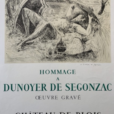 Dunoyer De Segonzac Original Vintage Poster