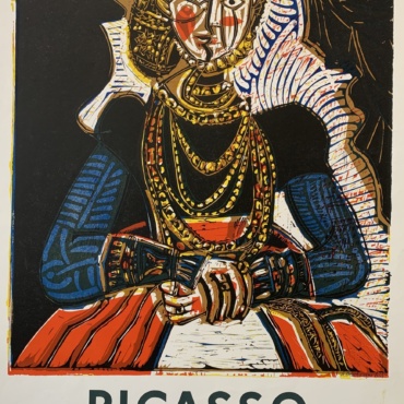 Picasso Berggruen Original Vintage Poster