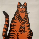 Momcat Original Vintage Poster Letitia Morris Gallery