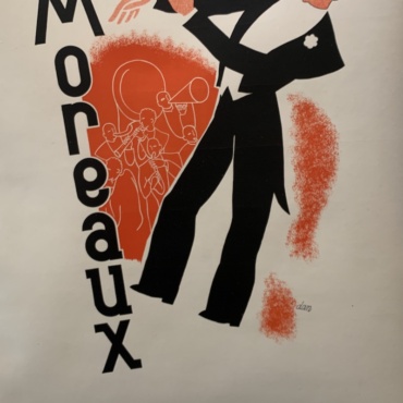 Paul MOREAUX Original Vintage Poster PAUL MOREAUX