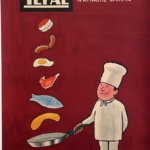 Tefal by Savignac original vintage poster