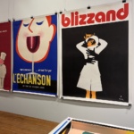 blizzand gruau impermeable moderne vintage poster