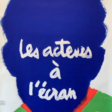 Les acteurs a l'ecran Original Vintage Poster