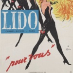 Lido "Pour vous" Original Vintage Poster