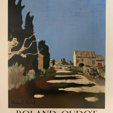 Roland Oudot 1955 Original Vintage Poster Letitia Morris Gallery