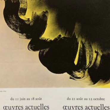 HANS HARTUNG Original Vintage Poster Letitia Morris Gallery