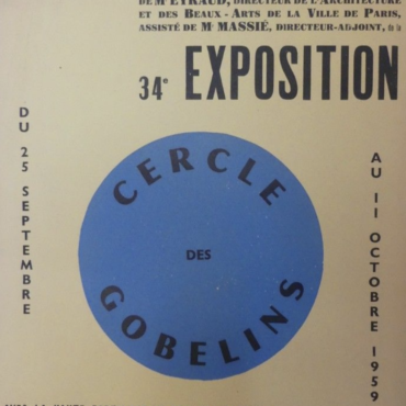 Cercle Des Gobelins Original Vintage Poster Letitia Morris Gallery