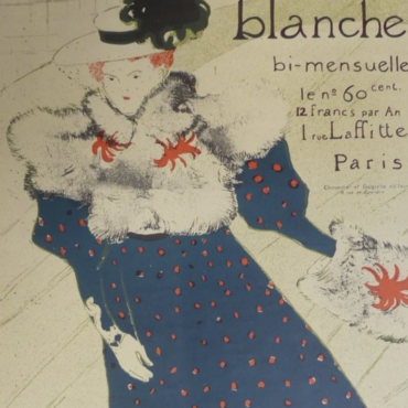 Autour De La Revue Blanche - Max Papart Original Vintage Poster