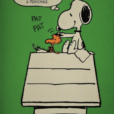 Snoopy Snoopy 'Pat Pat' Original Vintage Poster Letitia Morris Gallery