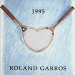 Roland Garros 1995 Original Vintage Poster Letitia Morris Gallery