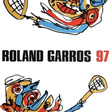 Roland Garros 1997 Original Vintage Poster Letitia Morris Gallery