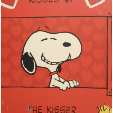 Sensational Kisses Snoopy Original Vintage Poster