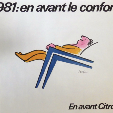 En Avant Le Confort Citroen Original Vintage Poster Letitia Morris Gallery