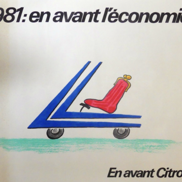 EN AVANT L’ÉCONOMIE Original Vintage Poster