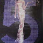 CHANEL Purple Jean-Paul Goude Original Vintage Poster