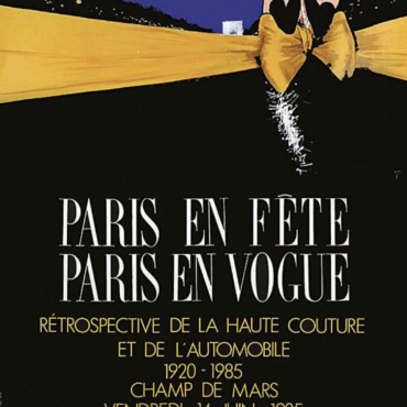 Gruau Vogue Retrospective Original Vintage Poster